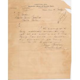 Livingstone Brothers Letterhead