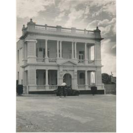 City Hall, Mosman Street With Basketball Court Beside