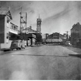 Bow Street With Fire Station Looking towards Pollards and Post Office