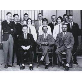 Staff of the Commonwealth Savings Bank, 1929
