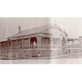 The Bank Of Australasia, SW corner Gill and Deane Streets