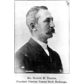 Sydney Hood Thorp, President Charters Towers Stock Exchange