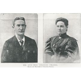 Mr and Mrs Charles Fraser, Mayor and Mayoress of Charters Towers