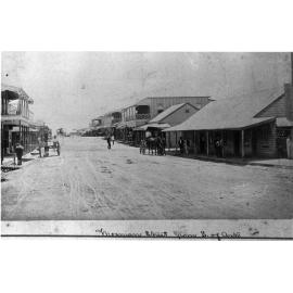 Mosman Street, looking North from Lee Street, Circa 1885