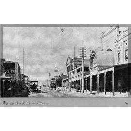 Mosman Street, with The Stock Exchange