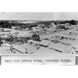 View from Post Office Clock Tower Toward Lower Deane Street, 1930