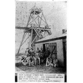 Miners at the Gladstone Extended Mine, 1890