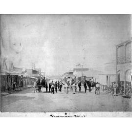 Mosman Street looking north from approximately current World Theatre site