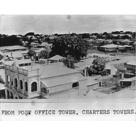 View From Post Office Tower, Looking East-South-East over Gill Street to Hodgkinson Street