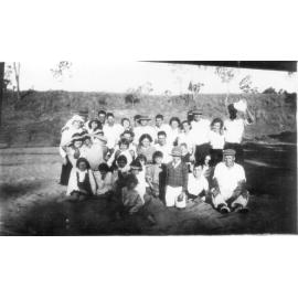 Group of People at River