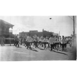 Band Procession March up Gill Street