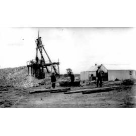 Unknown Mine with three men