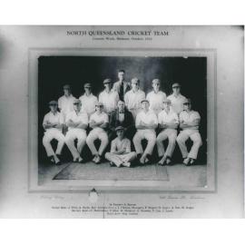 North Queensland Cricket Team, Country Week, Brisbane, October 1932