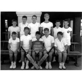 1966 High School Under 14 Cricket Team, 1966
