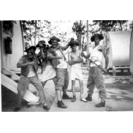 “Pirate Attack” costumes, National Service Camp WACOL 1951