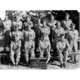 School of Infantry 12/54, 3 Inch Mortar Course (CMF) 15-26 March 1954