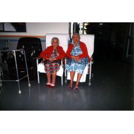 Mrs Ethel Sellars & Margaret at Eventide