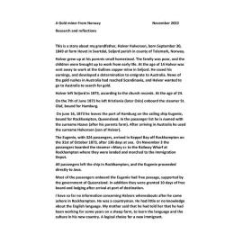 Halvor Halvorsen history