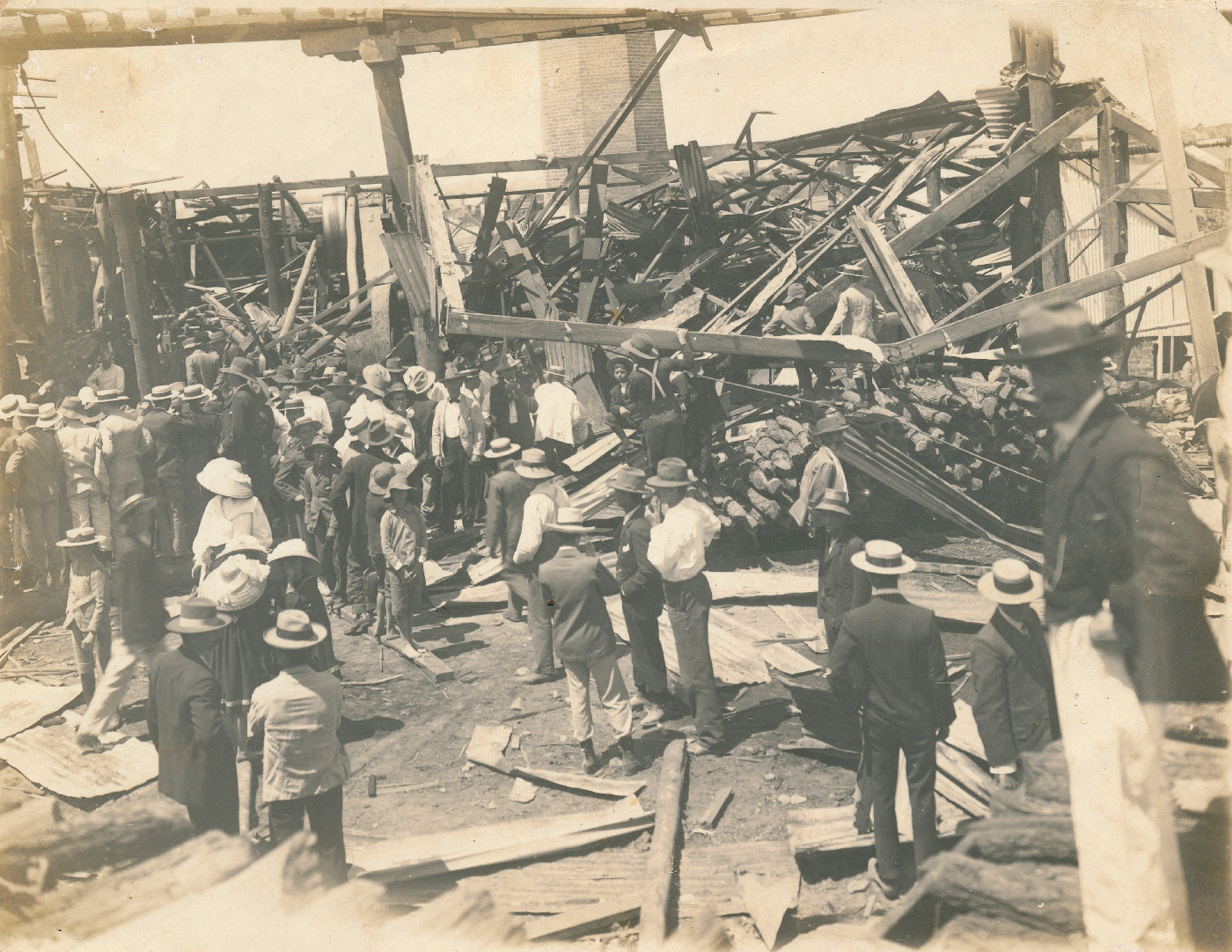 Queen Cross Mill Explosion