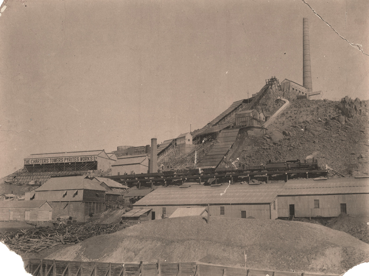 Pyrites Works on Towers Hill, c1890s